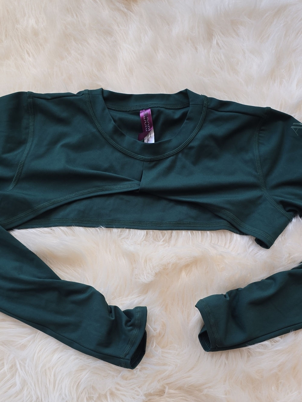 Adore Me Lotus Active Shrug Shirt SIZE L